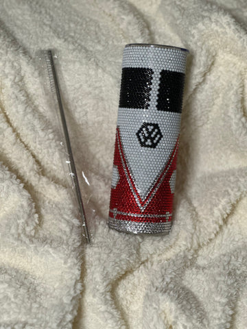 Made to Order - Hippie Bus Rhinestone Tumbler