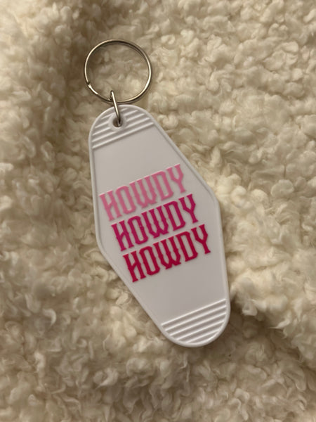 Rodeo Queen Motel Keychain