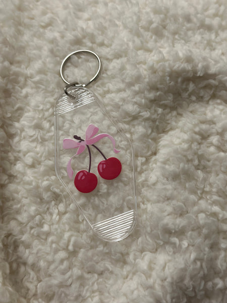 Girlie Girl Motel Keychain