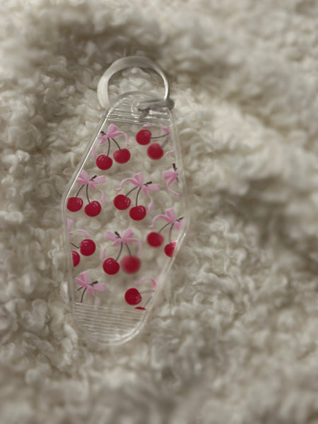 Girlie Girl Motel Keychain