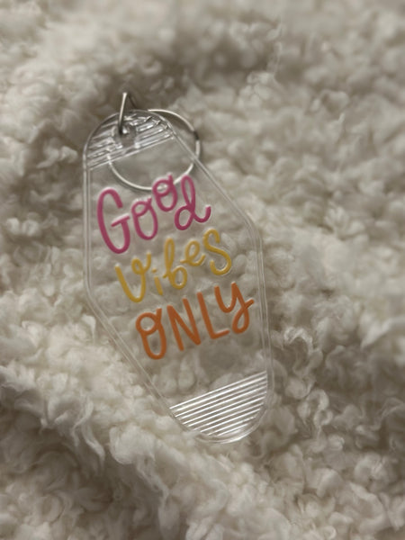 Disco Motel Keychain
