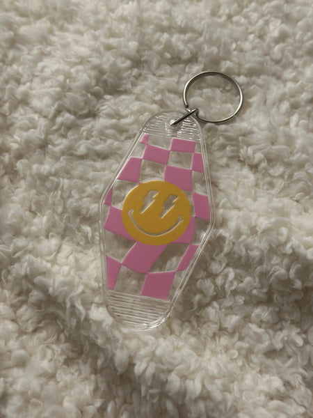 Disco Motel Keychain