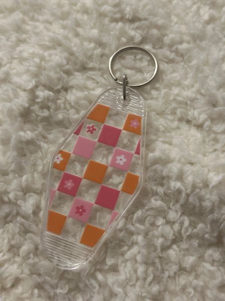 Disco Motel Keychain