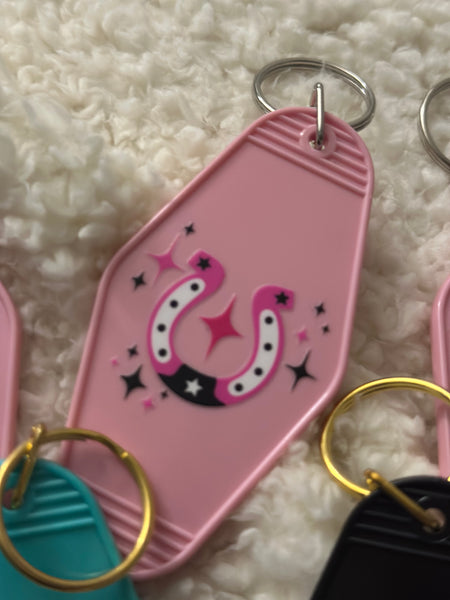 Random Motel Keychains