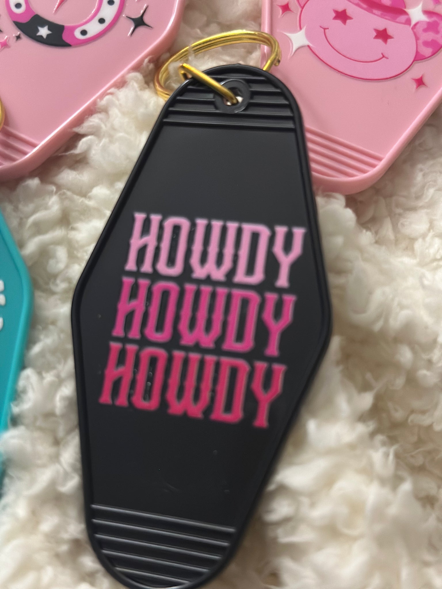 Random Motel Keychains